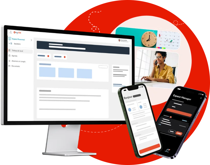 Interface de gestion de la paie Silae